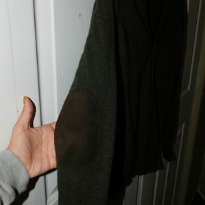 Elbow patch cardigan